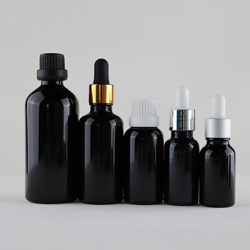 black essential oil vials black essence oil bottles vials 03
